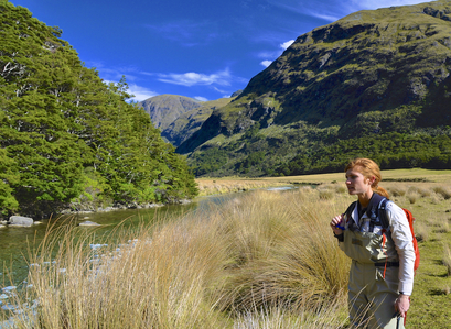 Fly fishing trips to New Zealand's high country in the South Island's Southern Alps is unforgettable.